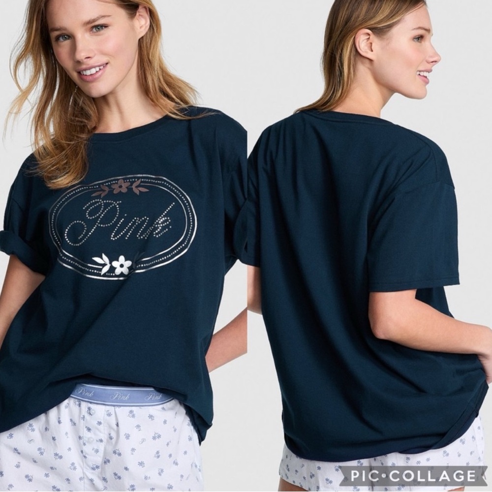 PINK CAMPUS COTTON TEE